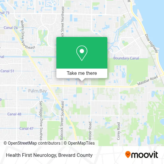 Health First Neurology map