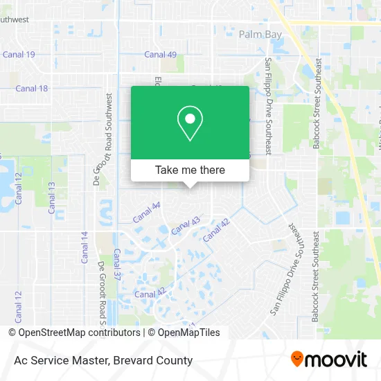 Ac Service Master map