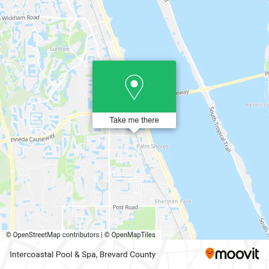 Intercoastal Pool & Spa map