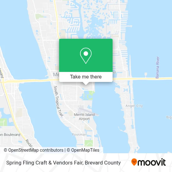 Spring Fling Craft & Vendors Fair map