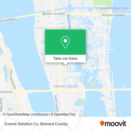 Events Solution Co map