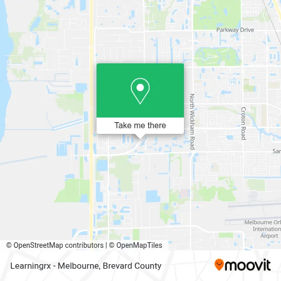 Learningrx - Melbourne map