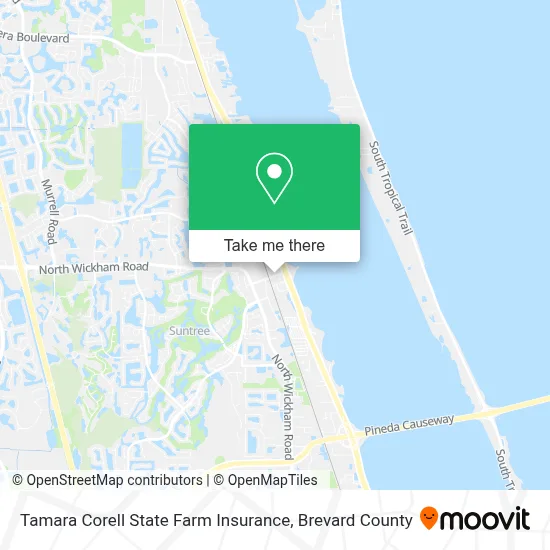 Tamara Corell State Farm Insurance map