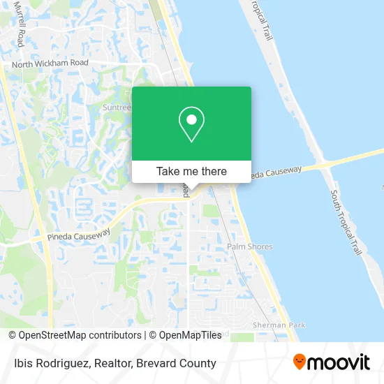 Ibis Rodriguez, Realtor map