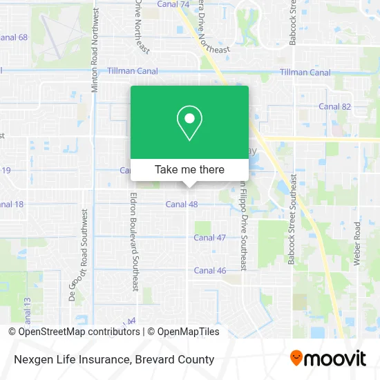 Nexgen Life Insurance map