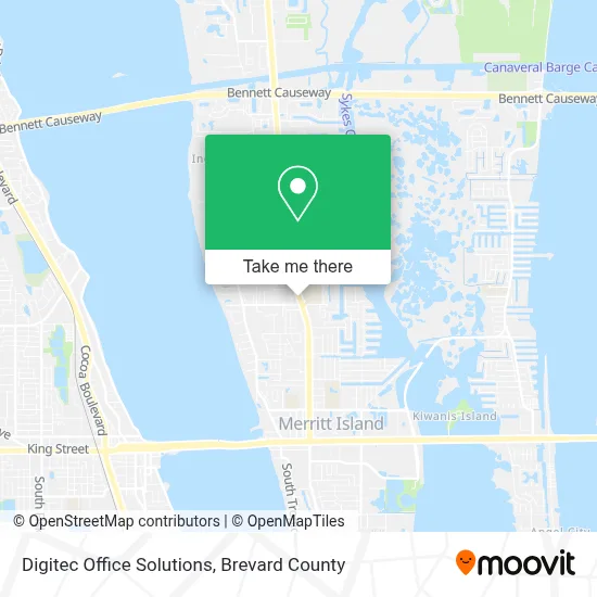 Digitec Office Solutions map