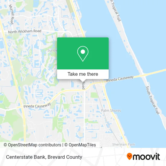 Centerstate Bank map