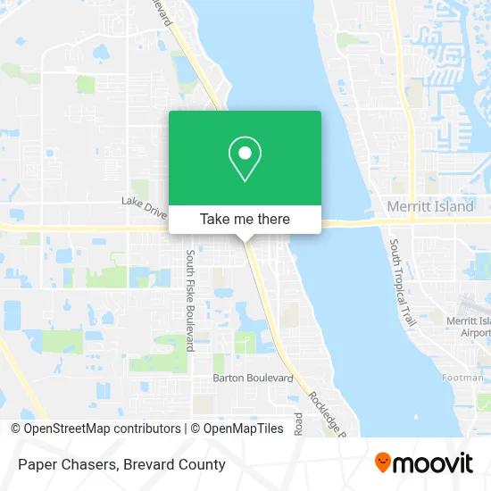Paper Chasers map