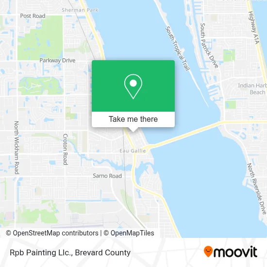 Rpb Painting Llc. map
