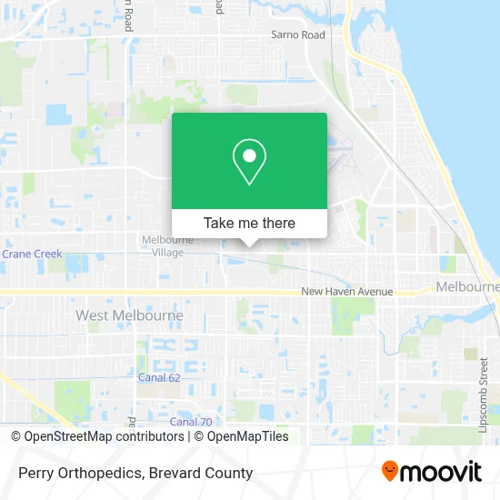 Perry Orthopedics map