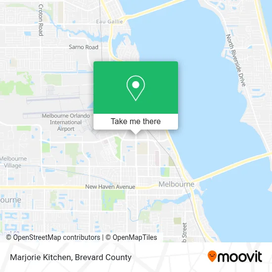 Marjorie Kitchen map