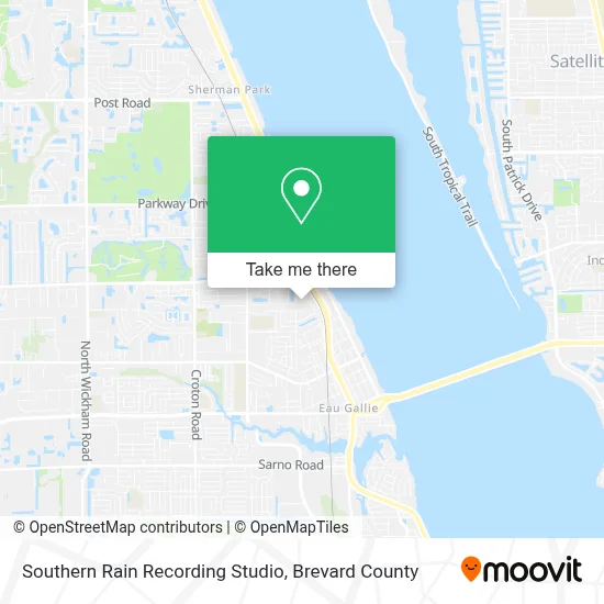 Southern Rain Recording Studio map