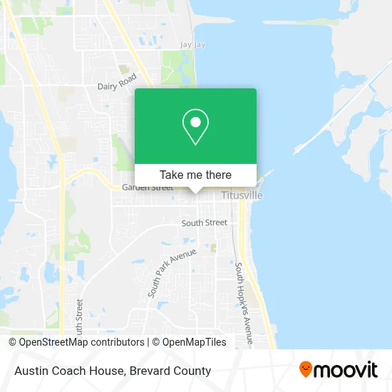 Austin Coach House map