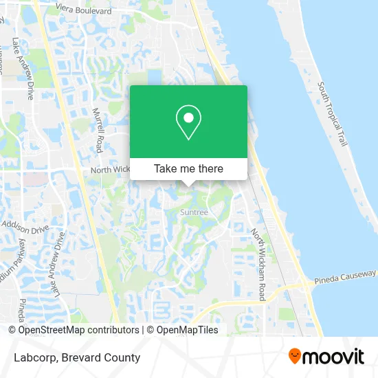 Labcorp map