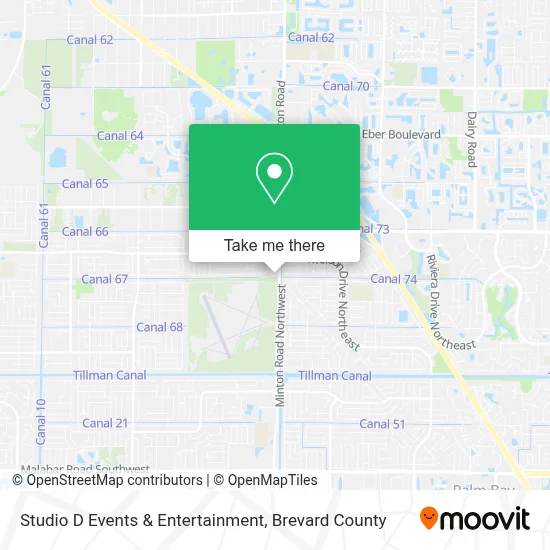 Studio D Events & Entertainment map