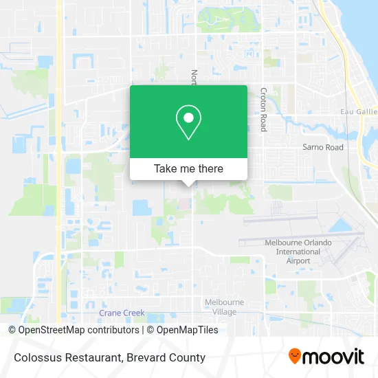 Colossus Restaurant map