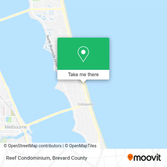 Reef Condominium map