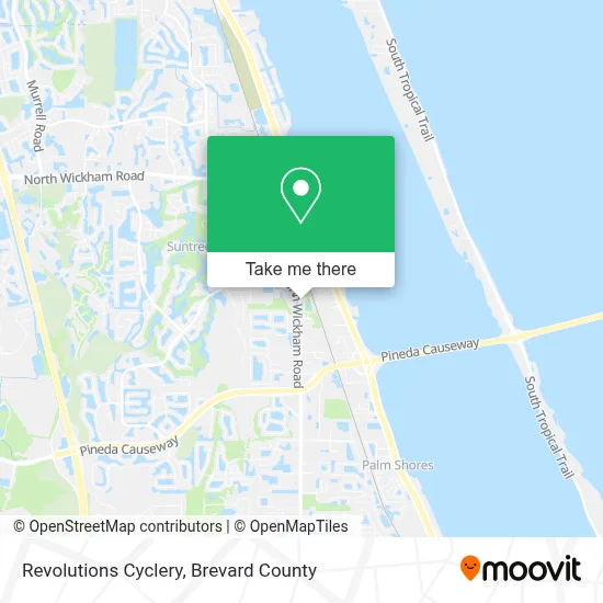 Revolutions Cyclery map