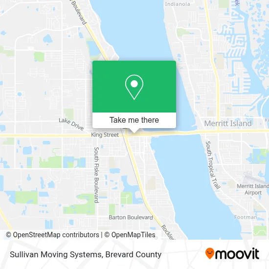 Sullivan Moving Systems map