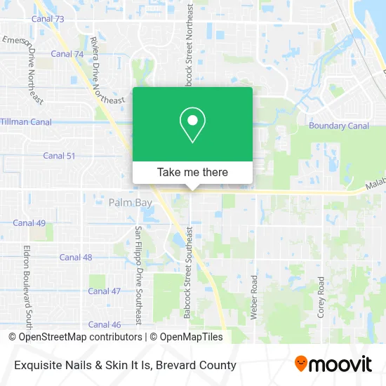 Exquisite Nails & Skin It Is map