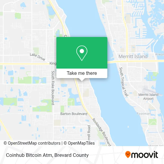 Coinhub Bitcoin Atm map