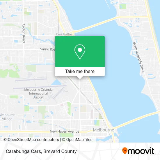 Carabunga Cars map
