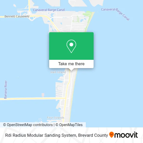 Rdi Radius Modular Sanding System map