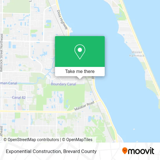 Exponential Construction map