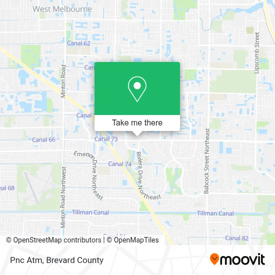 Pnc Atm map