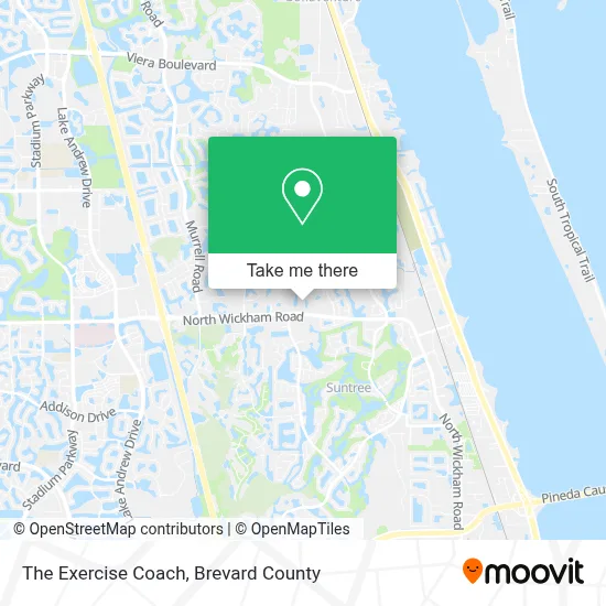 The Exercise Coach map