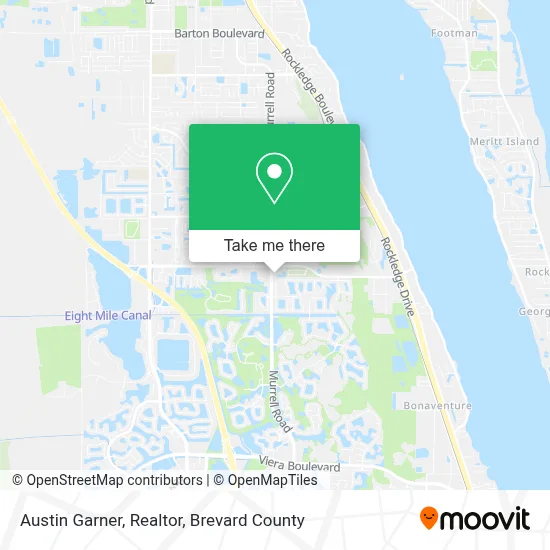 Austin Garner, Realtor map