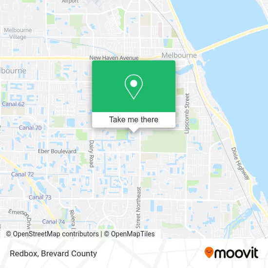 Redbox map