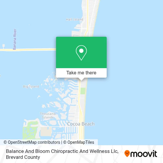 Balance And Bloom Chiropractic And Wellness Llc map