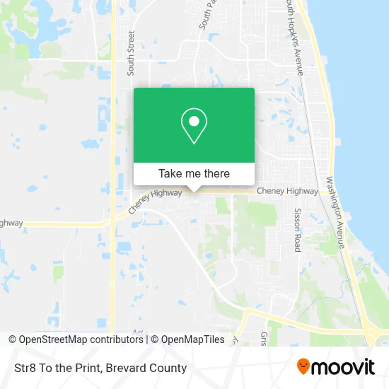 Str8 To the Print map
