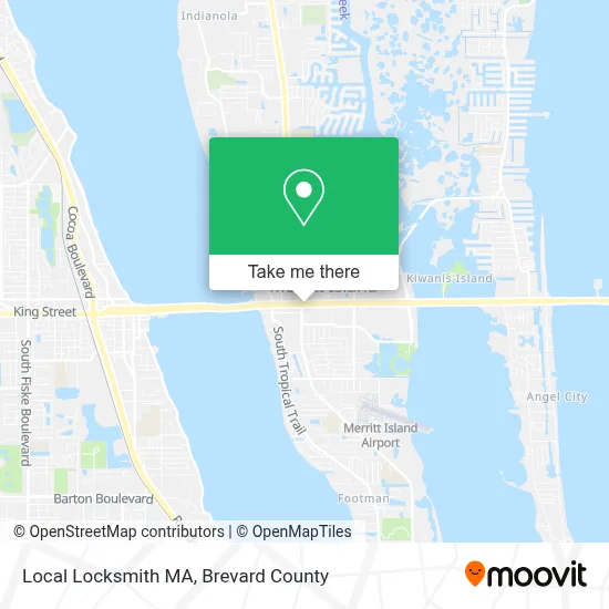 Local Locksmith MA map