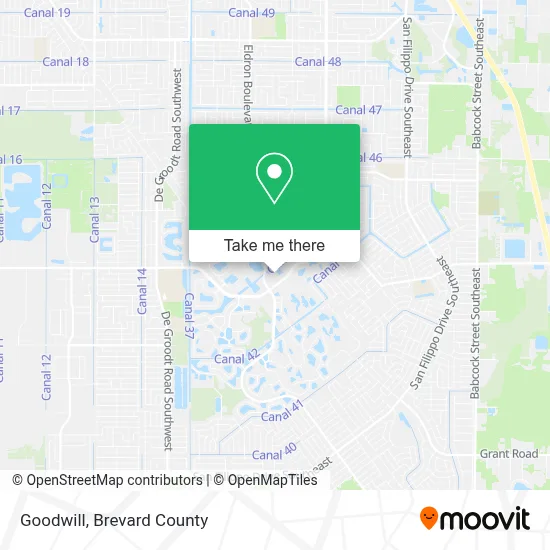 Goodwill map