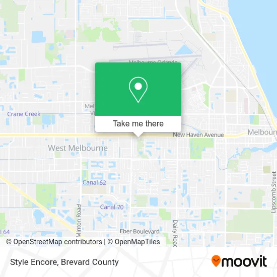 Style Encore map
