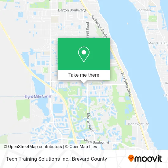 Tech Training Solutions Inc. map