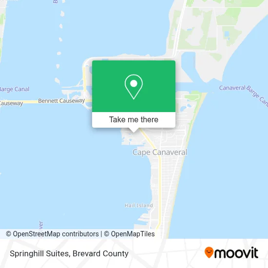 Springhill Suites map