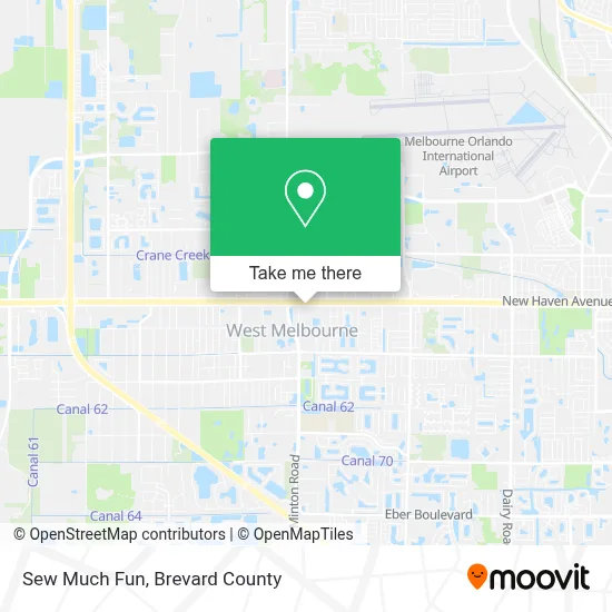 Sew Much Fun map