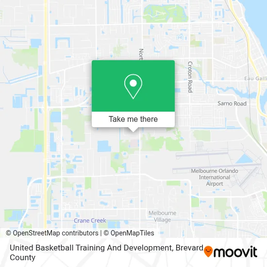United Basketball Training And Development map
