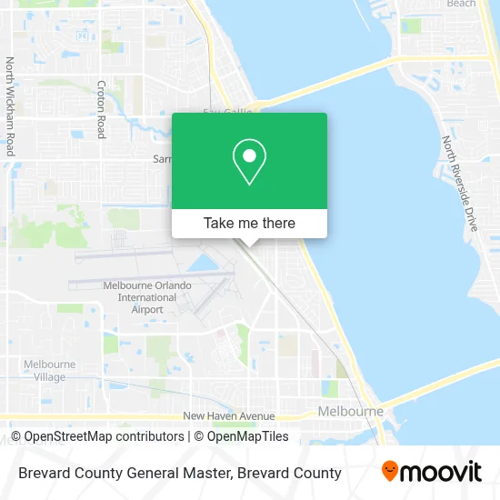 Brevard County General Master map