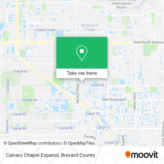 Calvary Chapel Espanol map