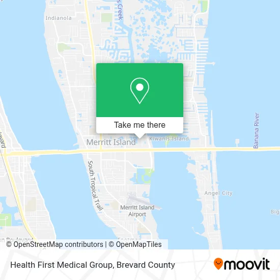 Health First Medical Group map
