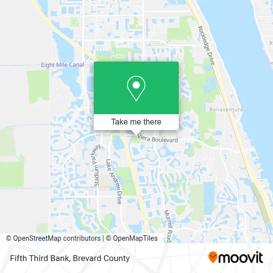 Fifth Third Bank map