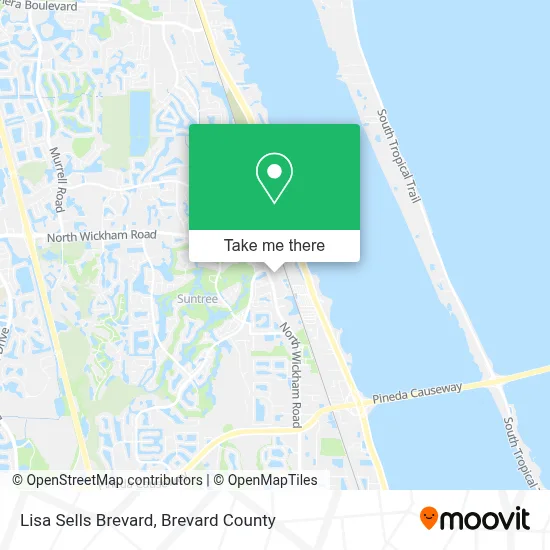 Lisa Sells Brevard map