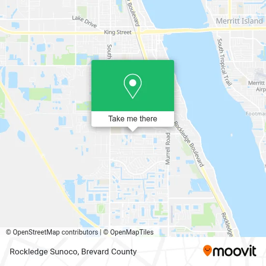 Rockledge Sunoco map
