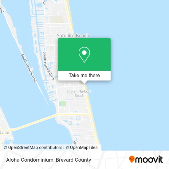 Aloha Condominium map