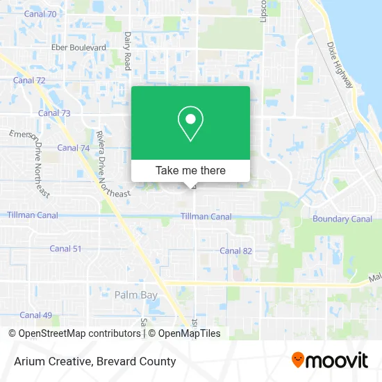 Arium Creative map