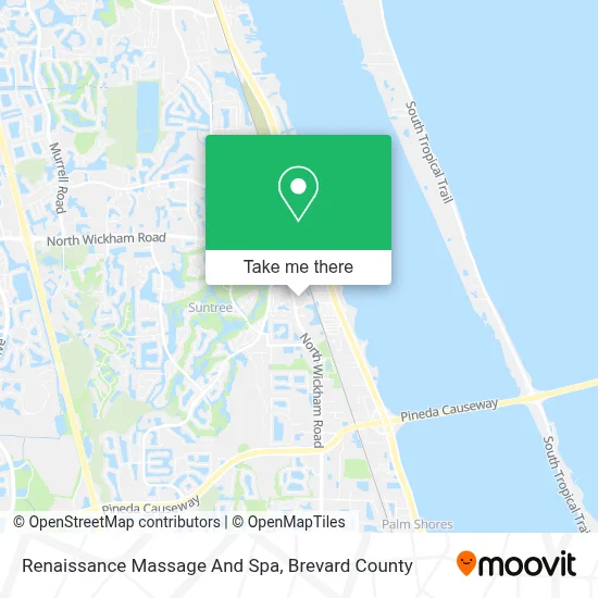 Renaissance Massage And Spa map